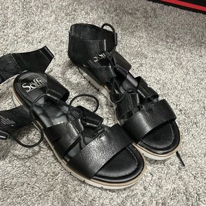 Black sandals